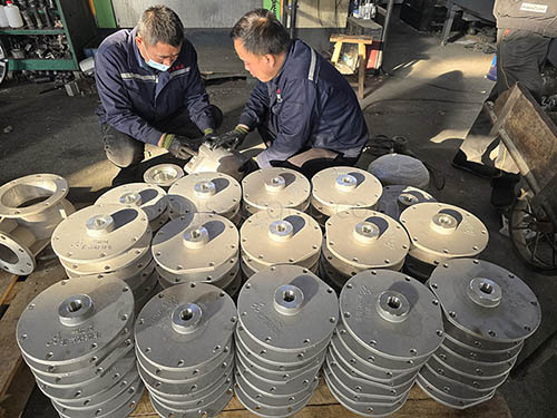 Copper Alloy Casting Parts Surface inspection
