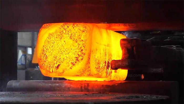 Flattening - Open-die Forging