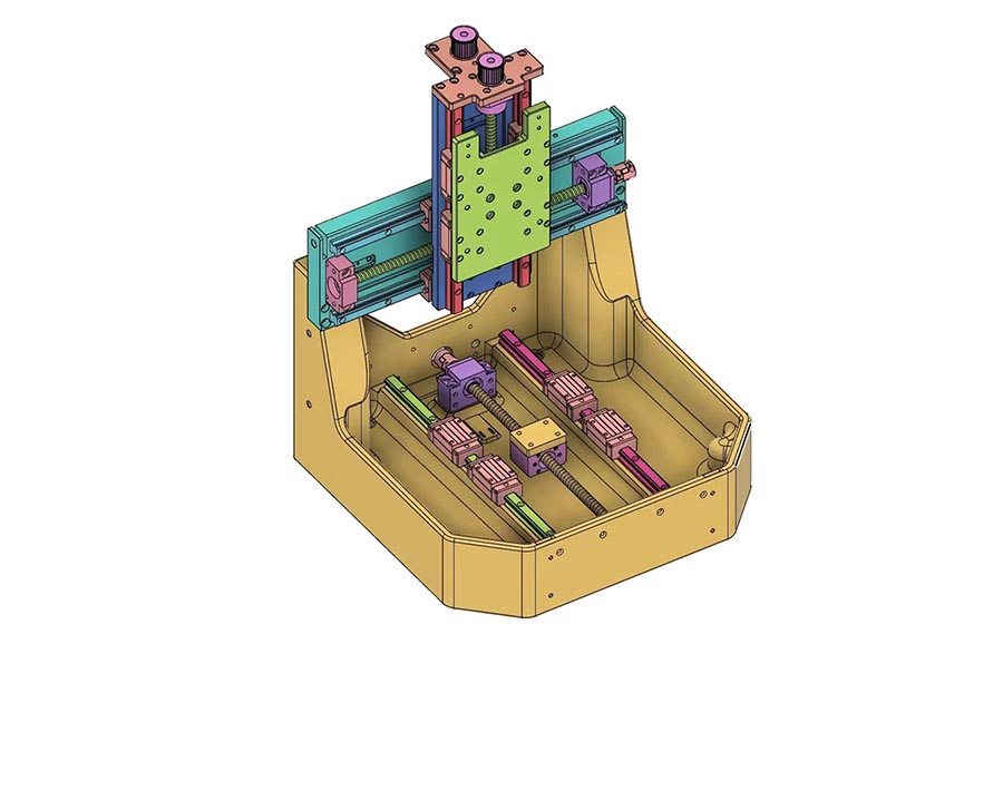Aluminum Forging Parts 3D Drawings