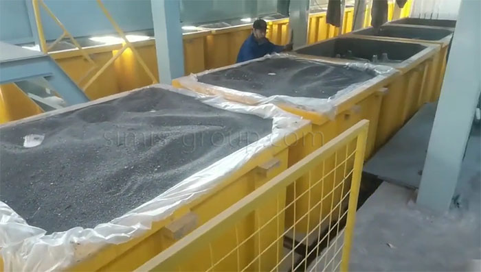 Preheating Sand Mold - Lost Foam Casting